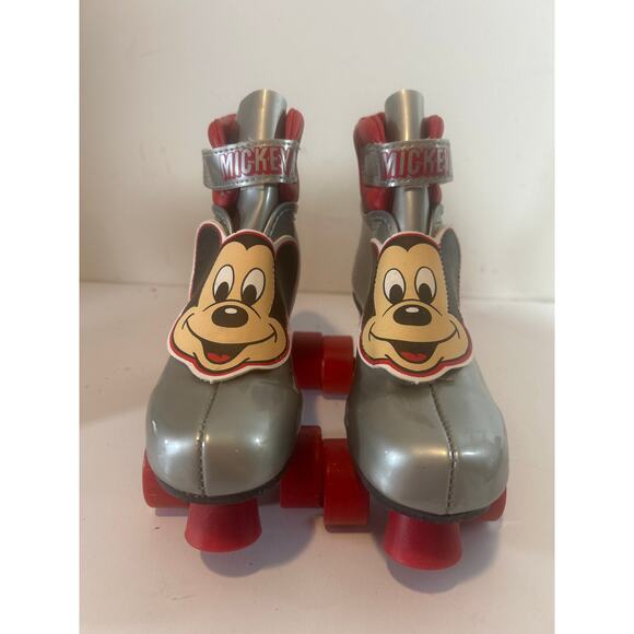 Vintage Mickey Mouse Roller Skates. Size 1. Kids 1980s disney - Picture 1 of 8